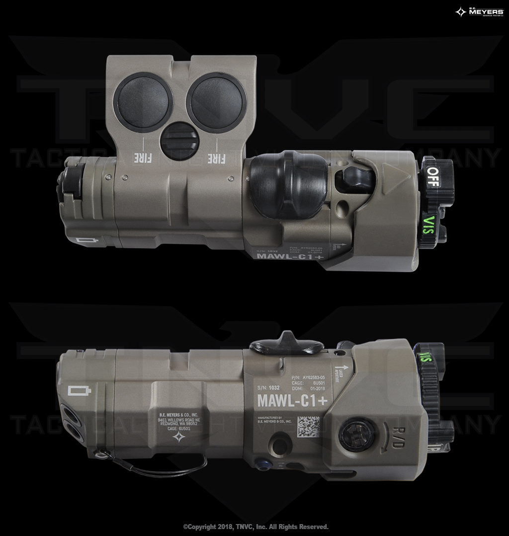 B.E. Meyers MAWL-C1+ IR / Visible Laser – Tactical Night Vision Company