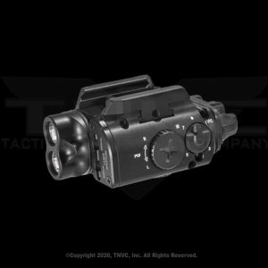 Compact light and laser tool for guns.