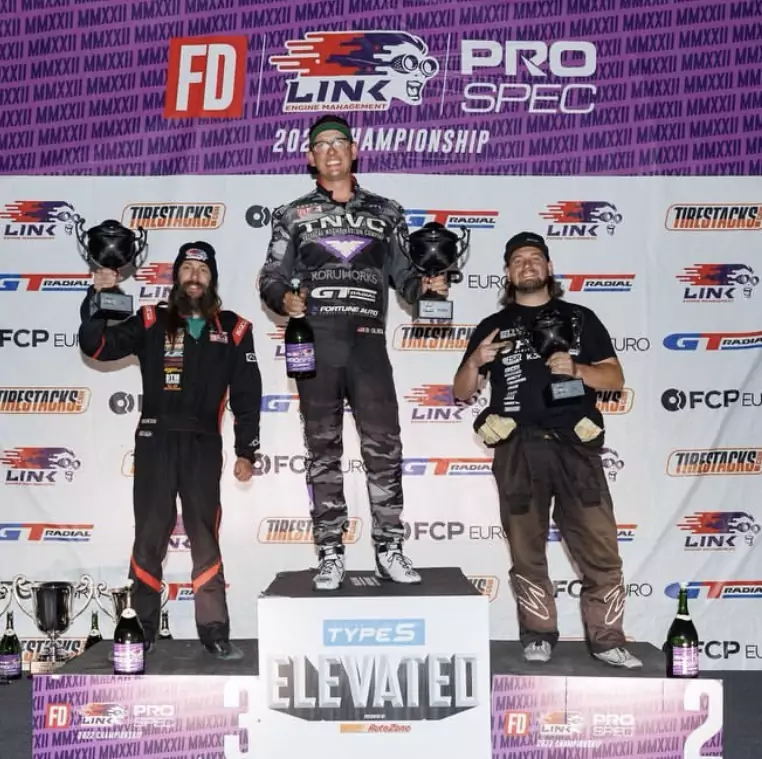 TNVC PRO Driver Blake Olsen Wins His First Formula Drift Event