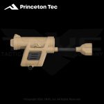 Tan ChargeX flashlight with side switch, adjustable head.