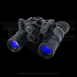 Elbit dual-tube night vision, white phosphor binoculars.