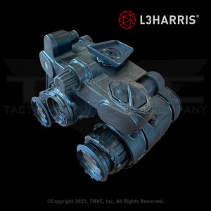 L3Harris BNVD-FUSED night vision goggles displayed.