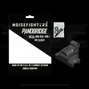 Noisefighters Mini-Rail Arm with IPD Slider.