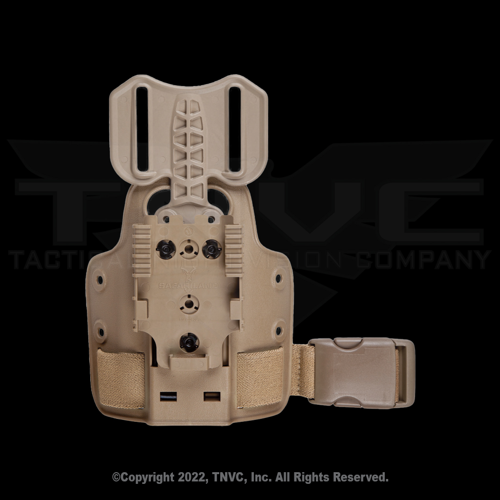 Safariland Single Strap Leg Shroud with Drop Flex Adapter (DFA