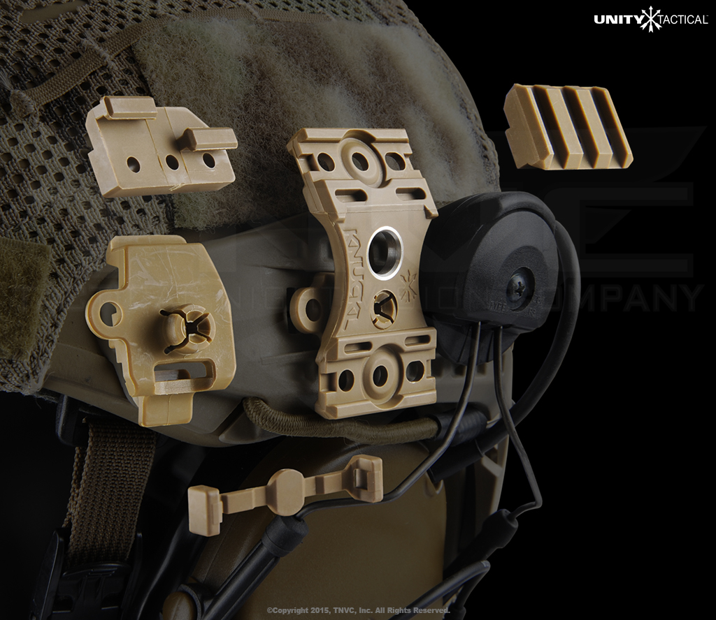 Unity Tactical KNUCKL Helmet Accessory Mount - Tactical Night