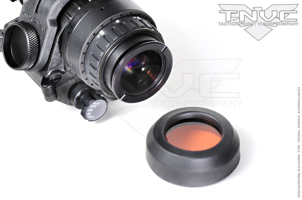WILCOX ナイトビジョン アンバーフィルター PVS-14用 2個セット WILCOX