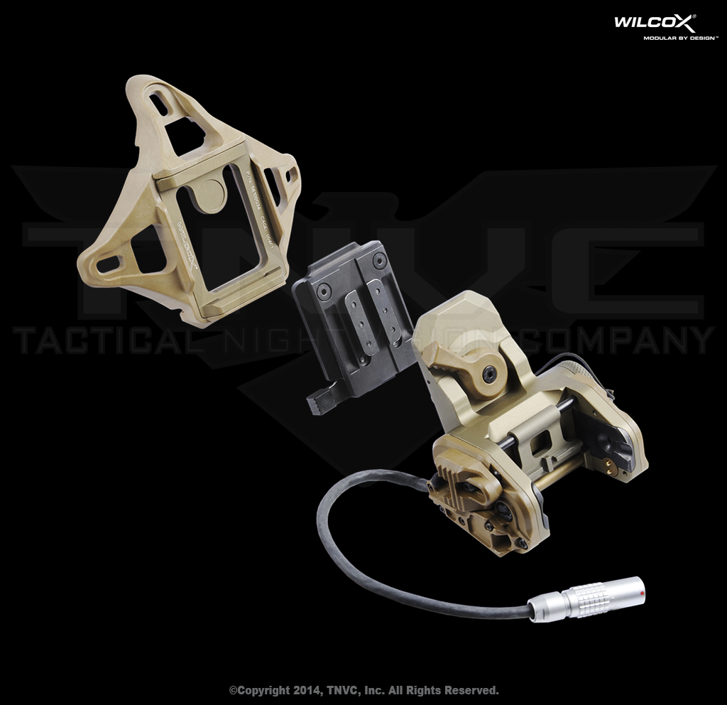 Wilcox GSGM Ground Spec Goggle Mount - Tactical Night Vision Company